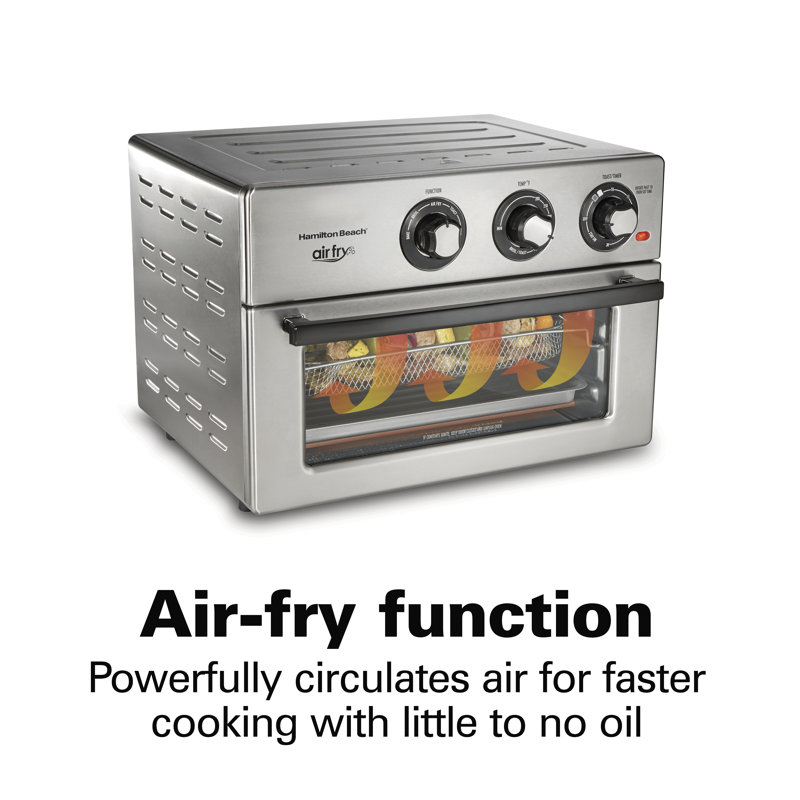 Hamilton Beach® Air Fry Countertop Oven 6 Cooking Functions & Reviews